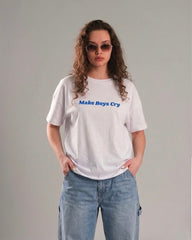 MAKE BOYS CRY Tee by Redstag