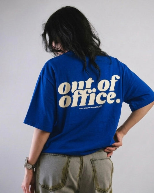 OUT OF OFFICE Tee (Blue)