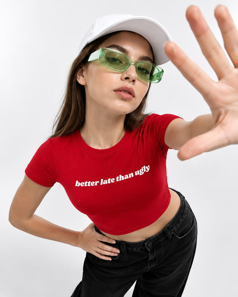 Better Late Crop Top