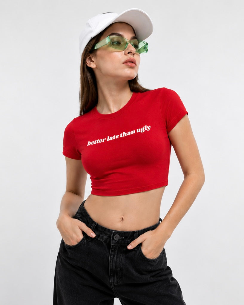 Better Late Crop Top